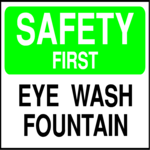 Eye Wash Fountain
