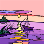 Sunset 28 Clip Art