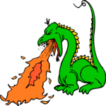 Dragon 092 Clip Art