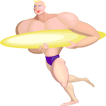 Surfer 38 Clip Art