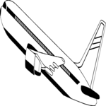 Plane 025 Clip Art