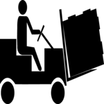 Forklift Operator 1 Clip Art