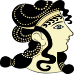 Profile - Female 5 Clip Art