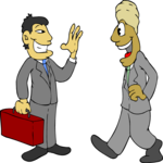 Businessmen Talking 2 (2)