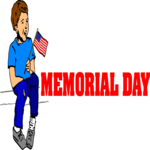 Memorial Day Title 3 Clip Art