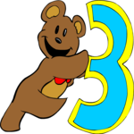 Kids 3rd Birthday - Bear