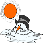 Snowman Melting 2