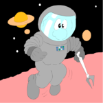 Astronaut - Blue Faced