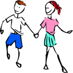 Kids Holding Hands Clip Art