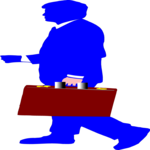 Man Walking Clip Art