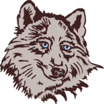 Wolf 02 Clip Art