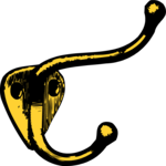 Antique Style Hook - Coat