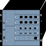 FDDI Concentrator Hub Clip Art