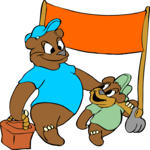 Father & Son Picnic - Bears