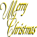 Merry Christmas 04 Clip Art