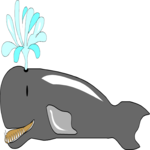 Whale 09 Clip Art
