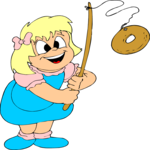 Girl with Doughnut 4