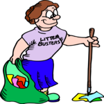 Litter Busters 3 Clip Art