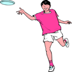 Flying Disc 1 Clip Art