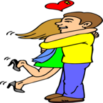 Couple in Love 17 Clip Art