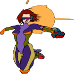 Spacewoman 3 Clip Art