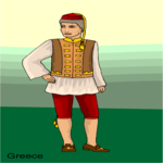 Greek Man Clip Art