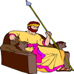 King Saul Clip Art