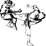 Martial Arts 1 Clip Art