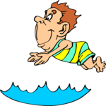 Diving In 12 Clip Art