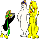 Bear & Penguin in Africa