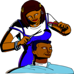 Hair Stylist 03 Clip Art