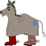 Costume - Horse 2 Clip Art