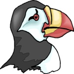 Puffin 12 Clip Art