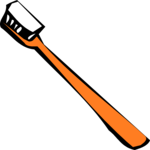 Toothbrush 08 Clip Art