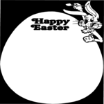 Happy Easter Frame Clip Art