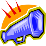 Megaphone 2 Clip Art