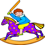 Rocking Horse 15 Clip Art