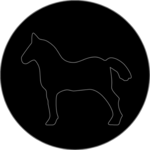 Horse - Outline