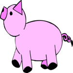 Pig 17 Clip Art