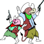 Western Cow & Pig