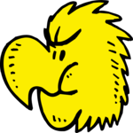 Eagle - Big Beak Clip Art