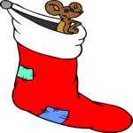 Mouse in Stocking
