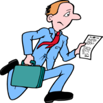 Businessman Running 3