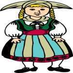 Dutch Girl Clip Art