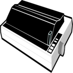 Printer 045 Clip Art