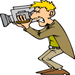 Cameraman 8 Clip Art