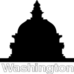 Capitol Silhouette Clip Art