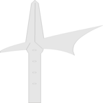 Halberd 02 Clip Art