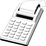 Calculator 02 Clip Art