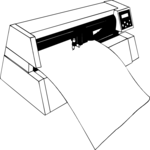 Printer 059 Clip Art